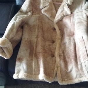Sheepskin jacket